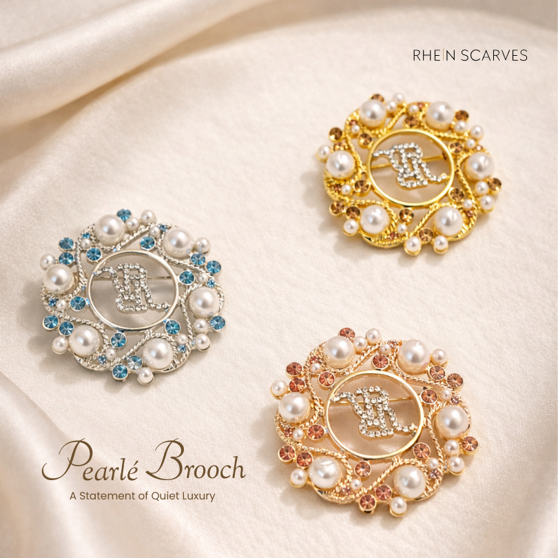 Rhein - Pearlé Brooch