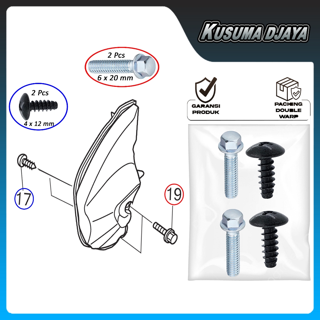 BAUD BAUT COVER CVT SET BEAT SCOOPY KARBU 2008 - 2012