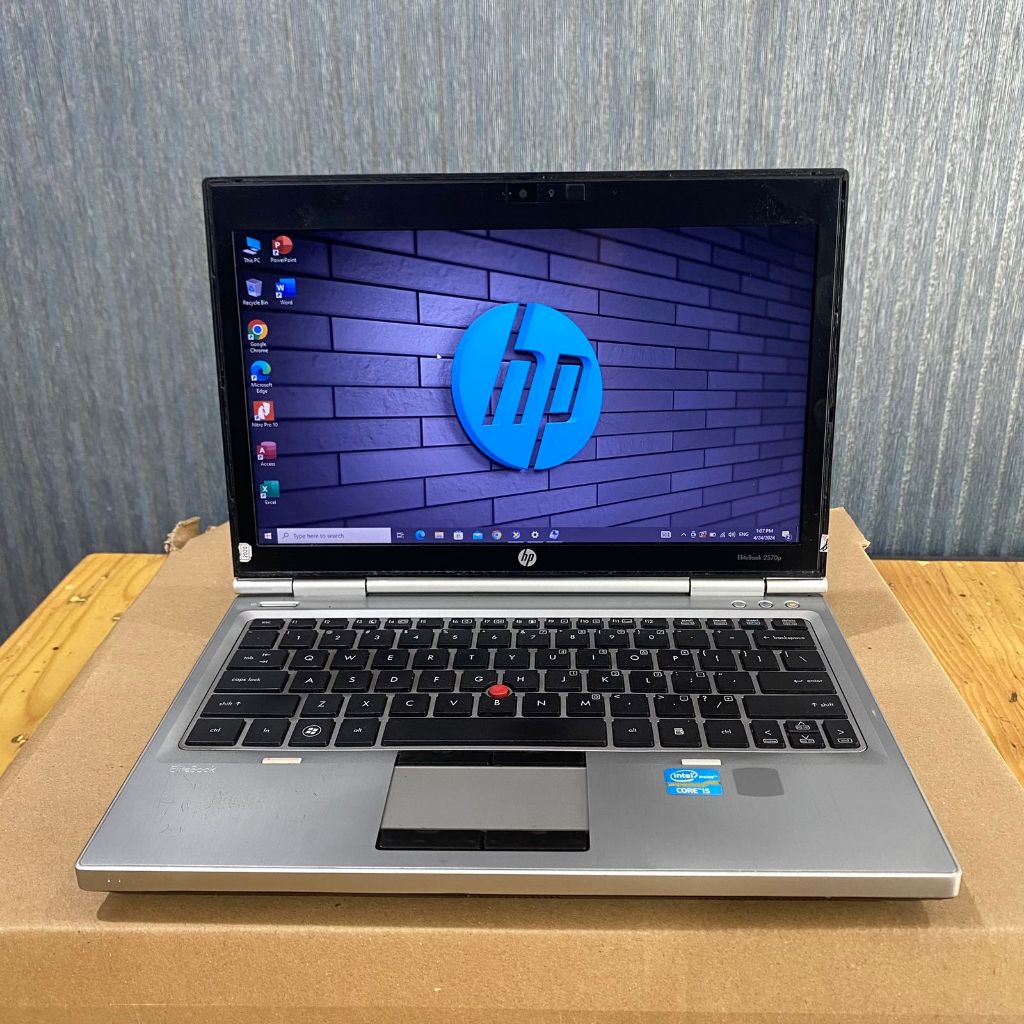 Laptop Hp Elitebook 2570P, Core i5-3320M, Hd Graphics 3000, Ram 4/128Gb, Silver