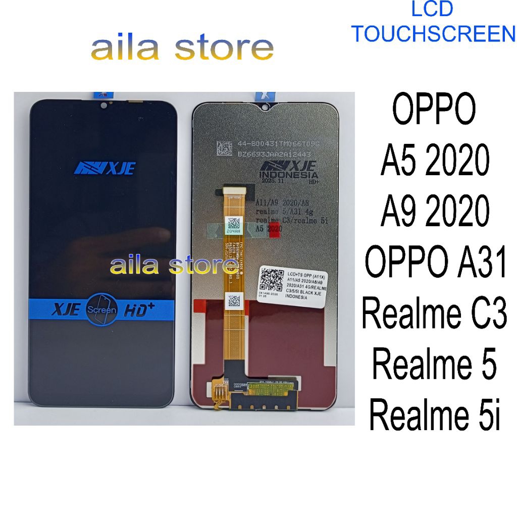 LCD TOUCHSCREEN OPPO A5 2020/A9 2020/A31 ORIGINAL OEM FULL SET
