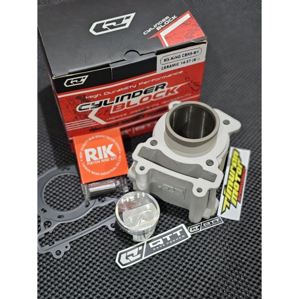 CYLINDER BLOK QTT JUPITER MX - MX KING - VIXION 57 MM CERAMIC