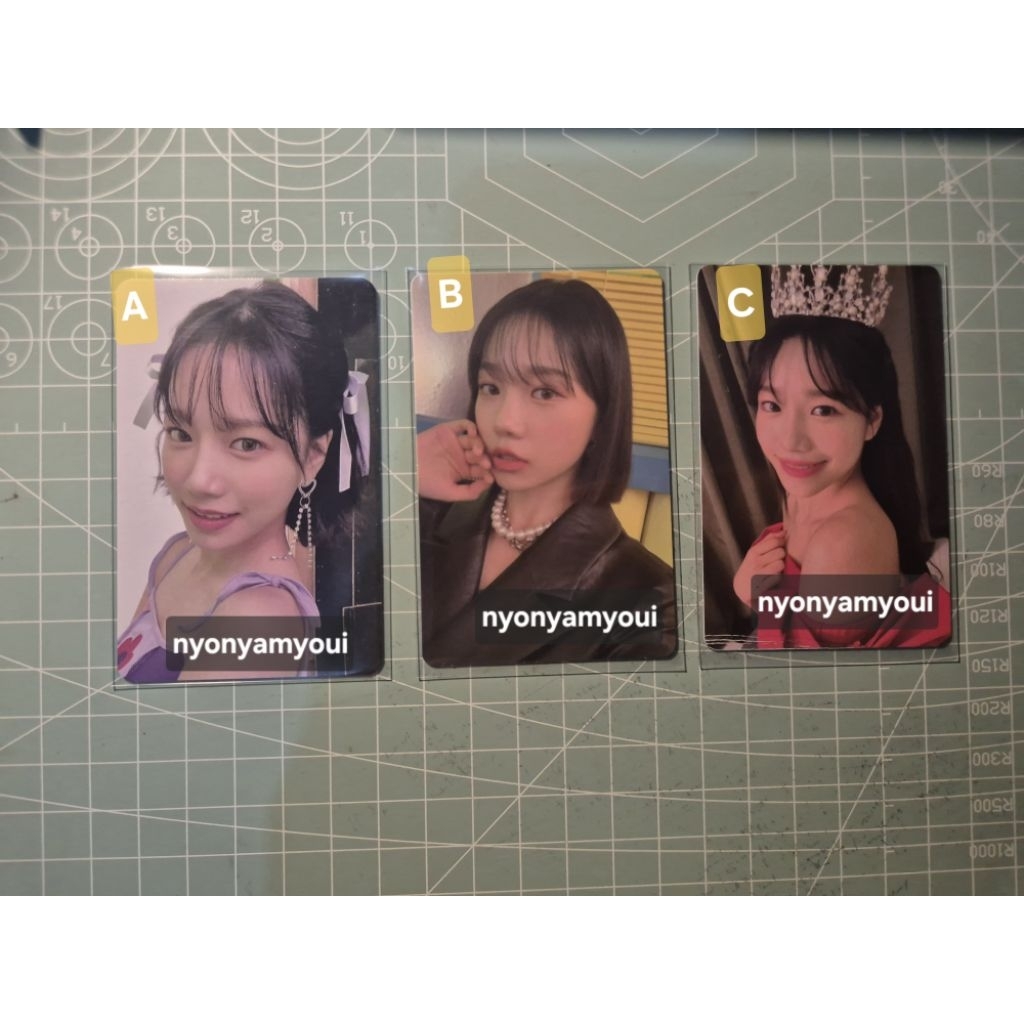 [read desc] wts pc photocard official jo yuri izone iz*one joyul glassy first album 1st single