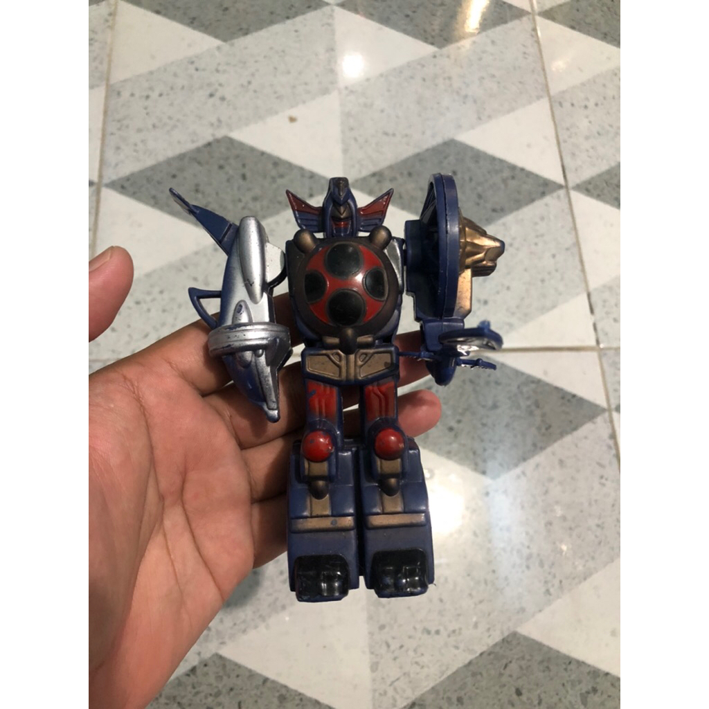 Mainan jadul megazord ninja strom bootleg