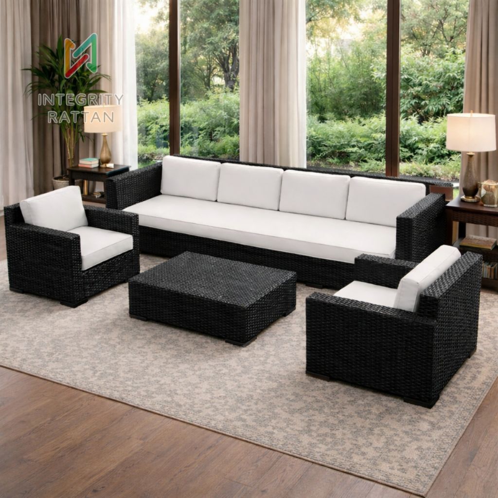 Sofa 411 Rotan Sintetis Furniture Aesthetic Kualitas Premium