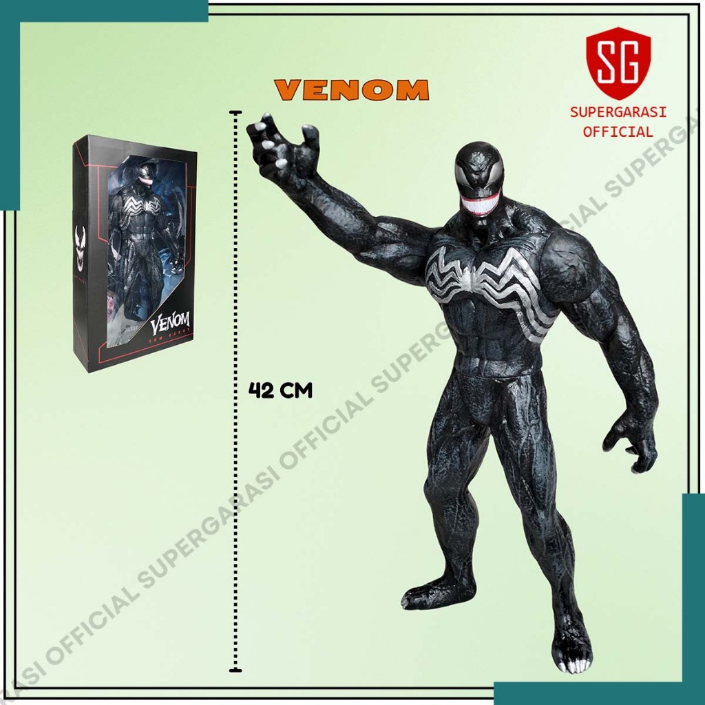 Action Figure Marvel Avengers Venom Mainan Pajangan Patung