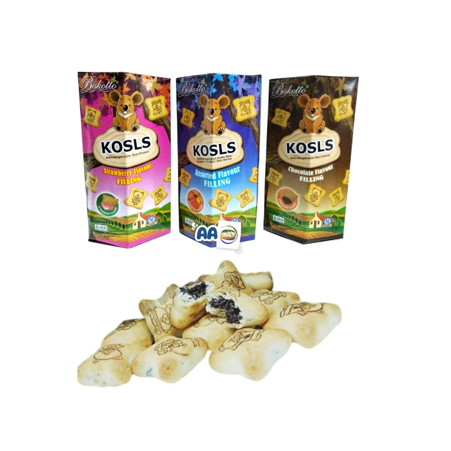 BISKOTTO KOSLS BEAR COOKIES 200GR (RANDOM)