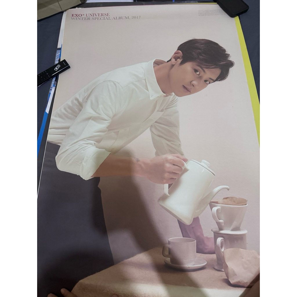 Poster official merchandise album exo