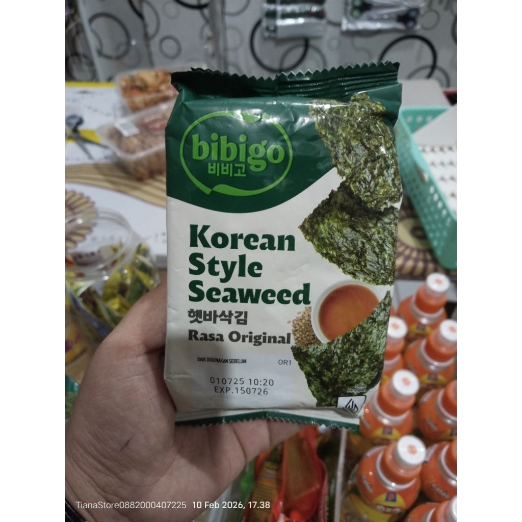 Nori/Rumput Laut Bibigo 4g