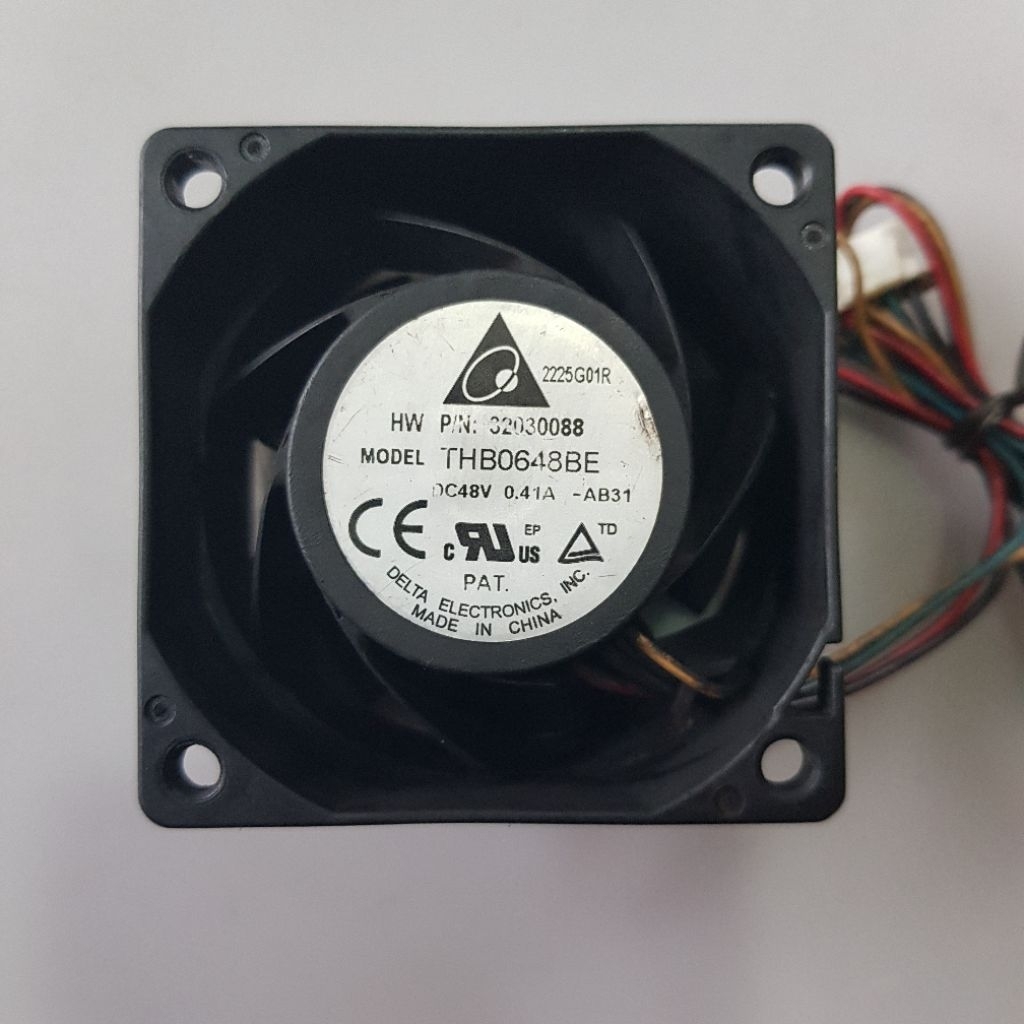 Kipas fan Delta DC48V_0.41A 6X6 4pin
