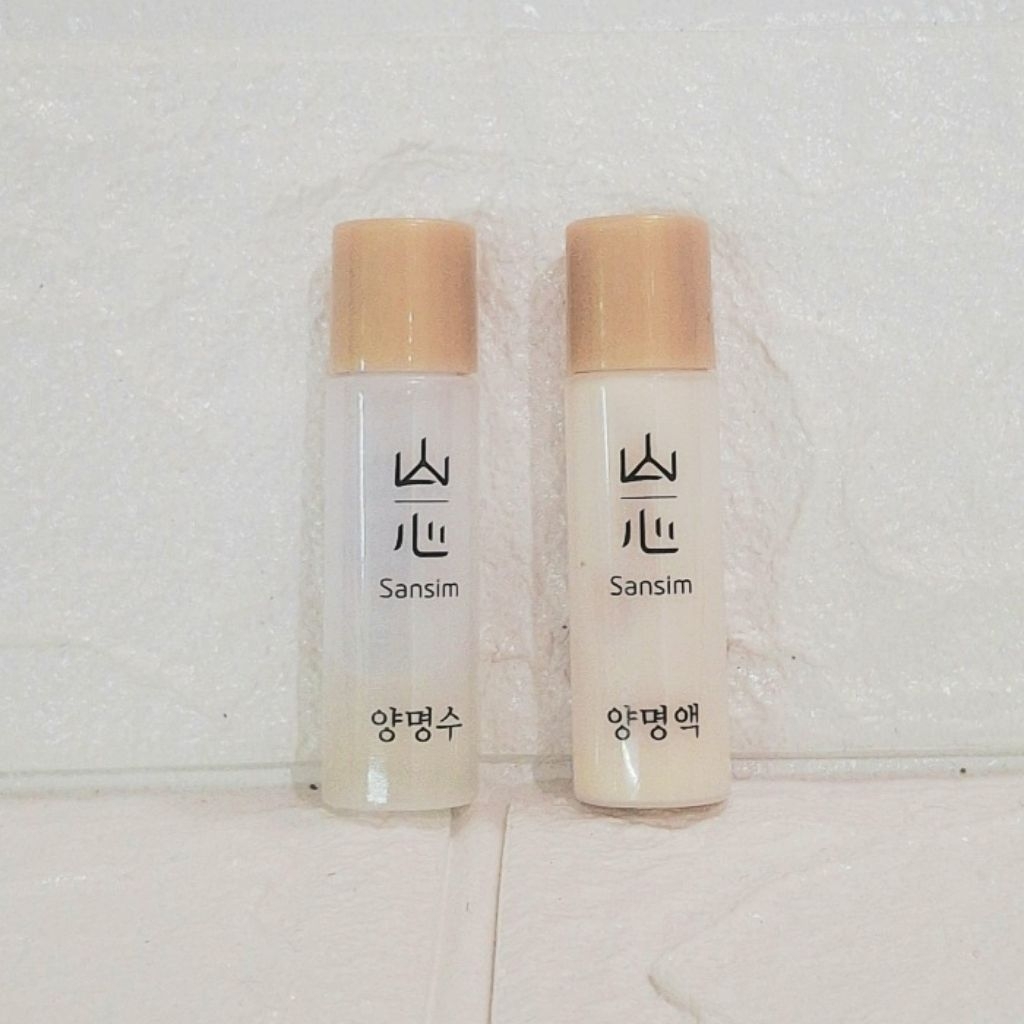 Jutanhak Sansim Toner (Yang Myung Soo) & Emulsion (Yang Myung Ac) Korea - sample