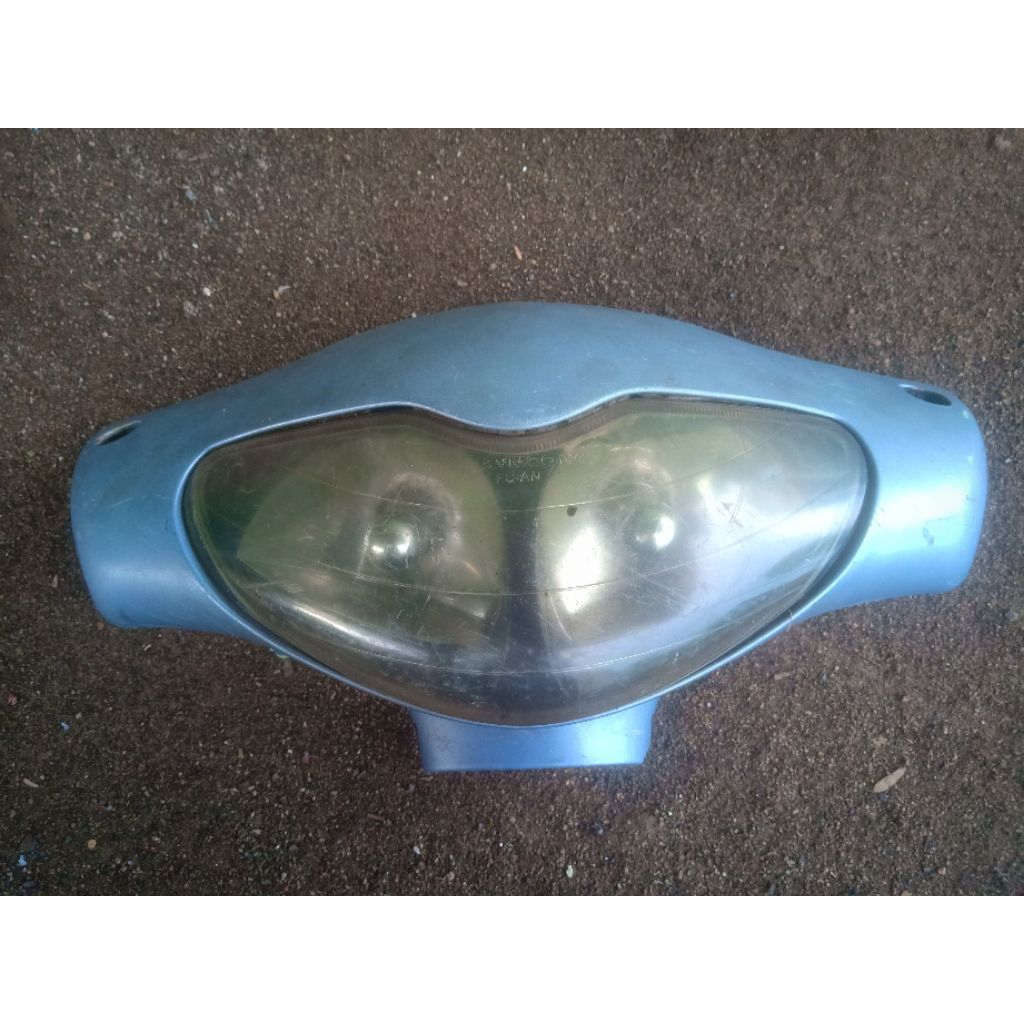 BATOK TOTOK COVER HANDLE LAMPU DEPAN BABY MATIC KYMCO EASY100 EASY 100 EASY-100 ORIGINAL
