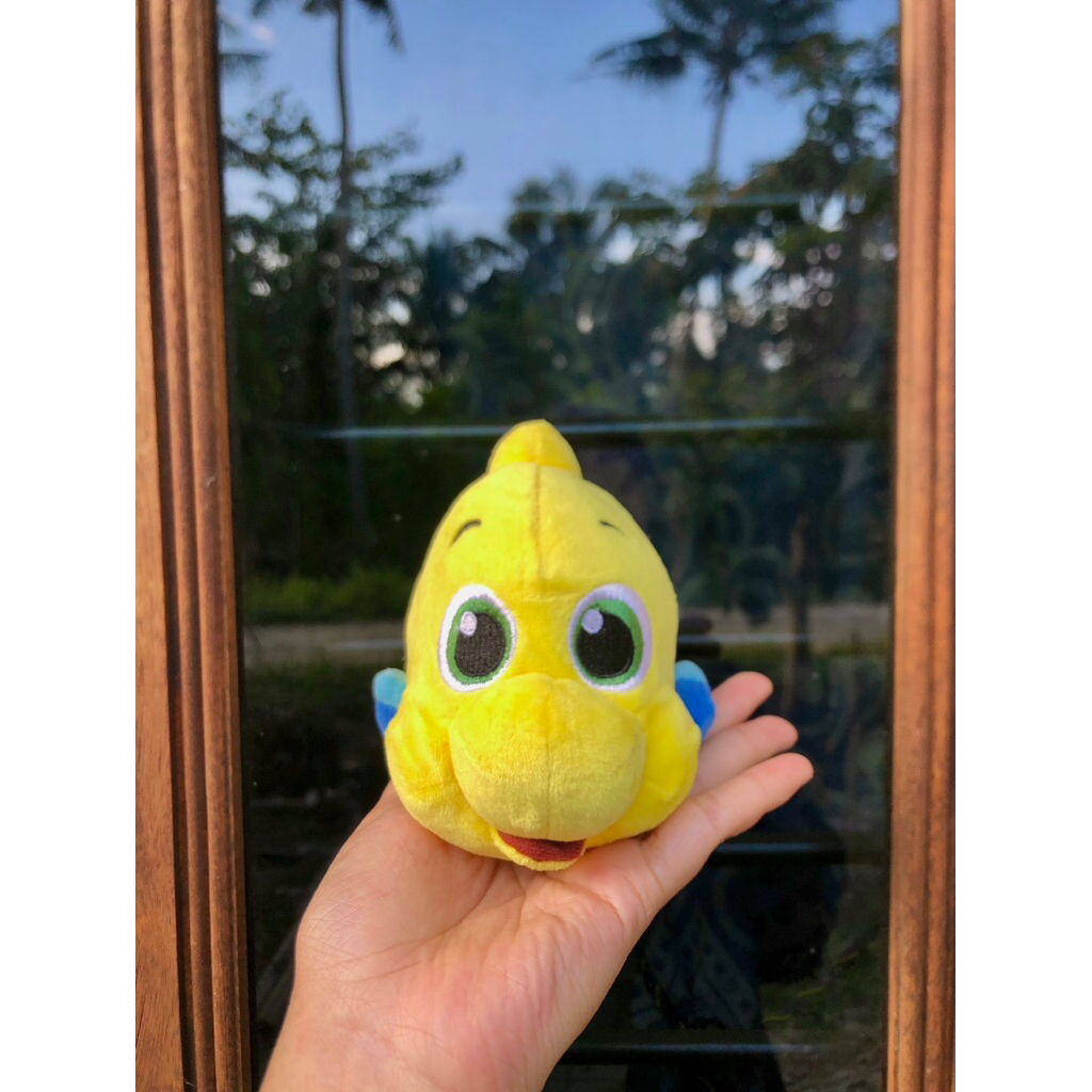 Boneka Flonder ikan ariel mermaid