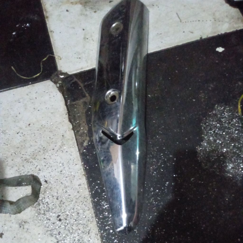 Tameng knalpot supra x 125 fi original