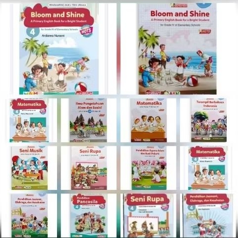 Buku Global Kelas 4 IV SD Pancasila Matematika Seni Rupa PJOK Tiga Serangkai kurikulum merdeka