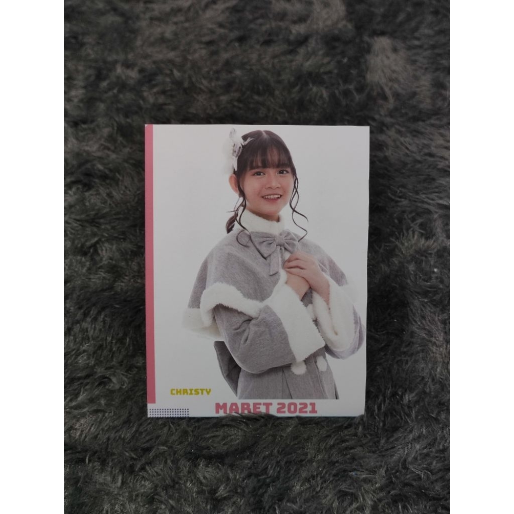potongan kalender 2021 JKT48 christy official