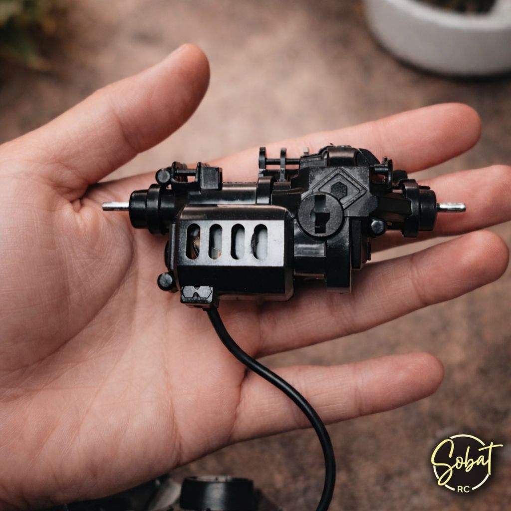 Gear Box Belakang RC Climbing 1:18 / 1:20 – Torsi Kuat, Cocok Offroad & Rock Crawler
