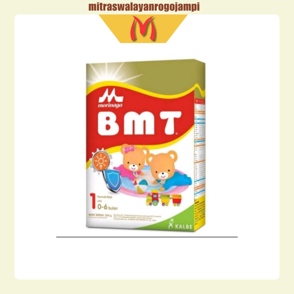 Susu formula Morinaga Gold BMT 0-6 bulan 200gr