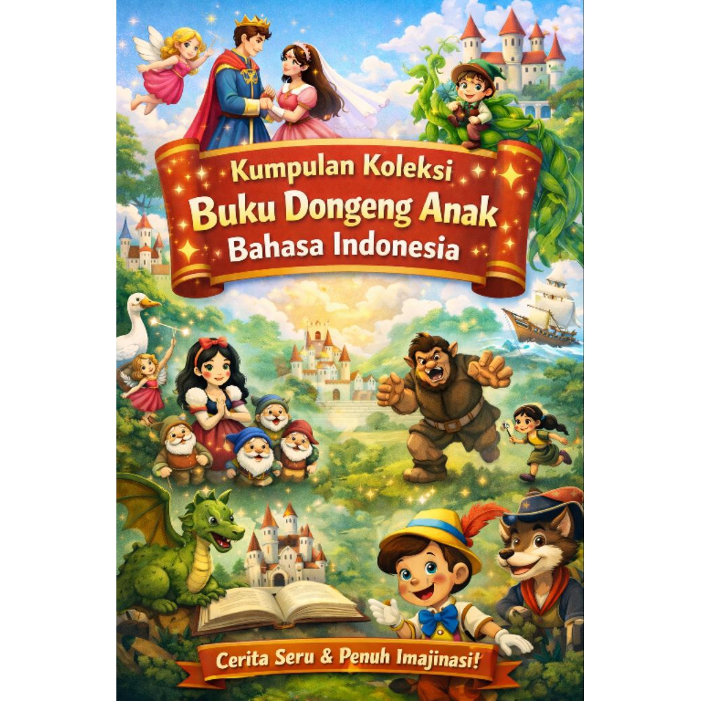 Buku Original Kumpulan Dongeng dan Cerita Anak (Briliant / PGI / GPU) (COD)