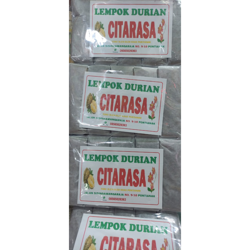 Dodol Durian / Lempok Durian Asli 100%