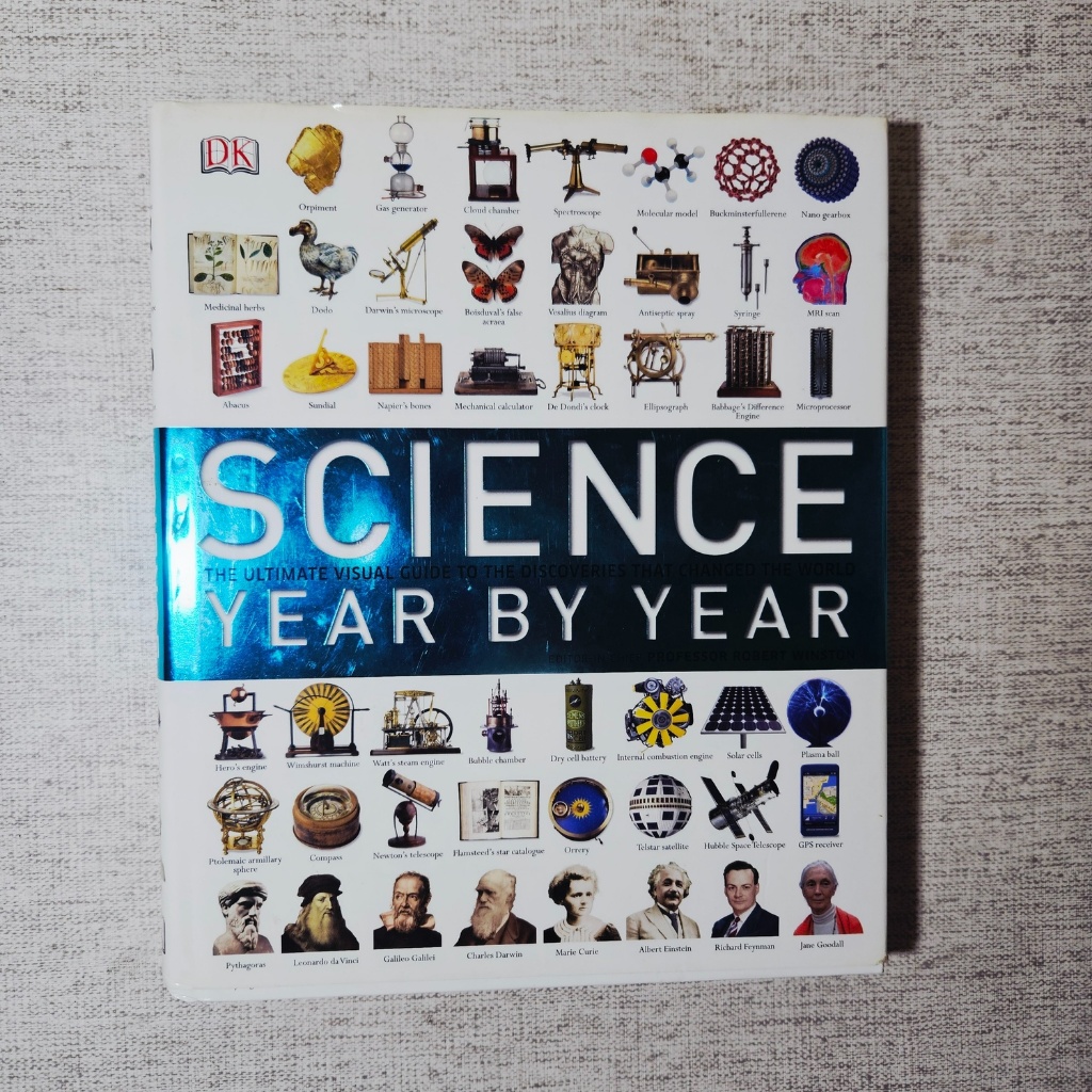 Buku Science Year by Year The Ultimate Visual Guide to the Discoveries That Changed the World: Profe