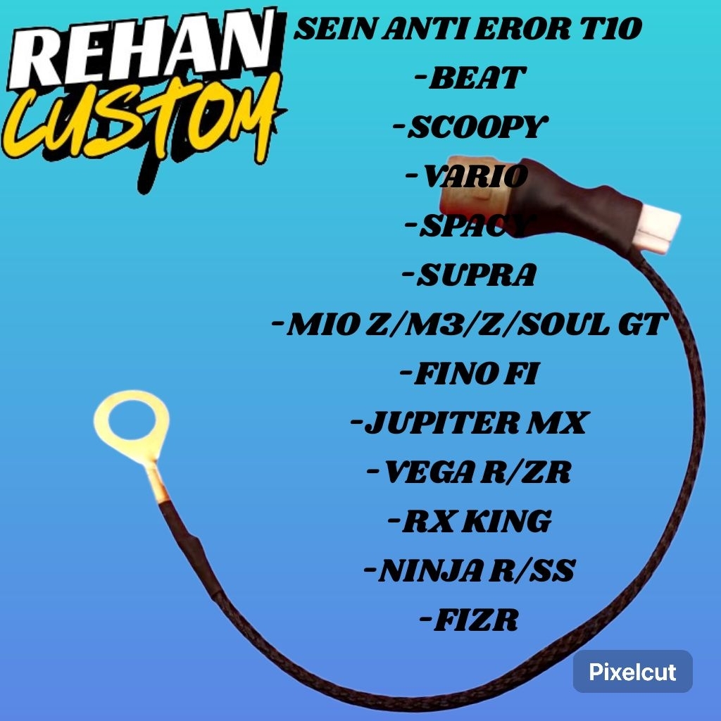 SEIN SEN LED ANTI EROR T10 UNIVERSAL BEAT SCOOPY VARIO SPACY SUPRA MIO J/M3/Z SOUL GT FINO FI JUPITE