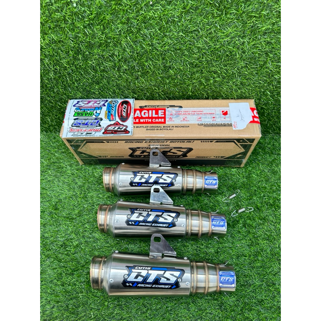 KNALPOT CTS TYPE CONELO LOGO TIMBUL TERBARU ORIGINAL CTS MUFFLER