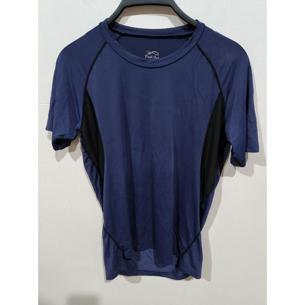 Preloved Kaos Dryfit Navy