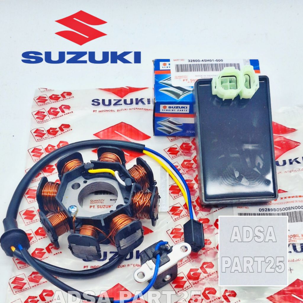 SPULL SPUL ASSY + CDI UNIT SUZUKI SHOGUN 110 SGP