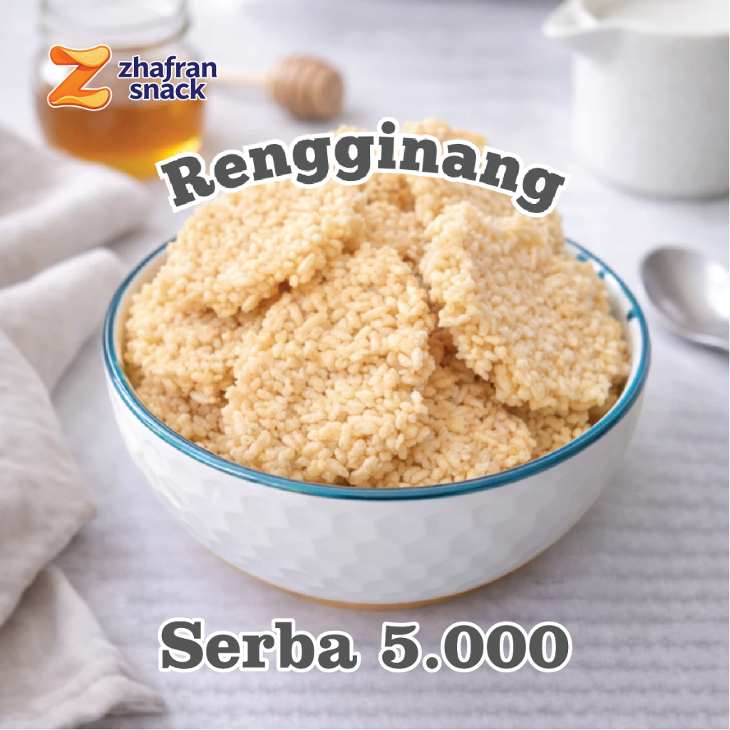 Rengginang - Aneka Snack / Cemilan Camilan Jajanan Pedas Manis Asin Gurih