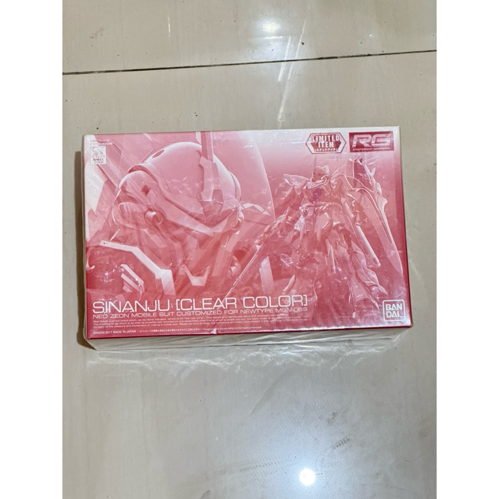 RG SINANJU CLEAR COLOR P-Bandai