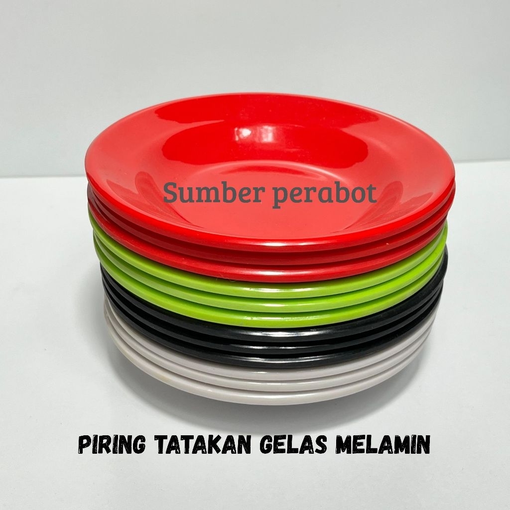 SATUAN - Piring Tatakan Gelas - Piring Tatakan  Melamin SINGASINGI 5 Inch - Tatakan  Gelas Kopi