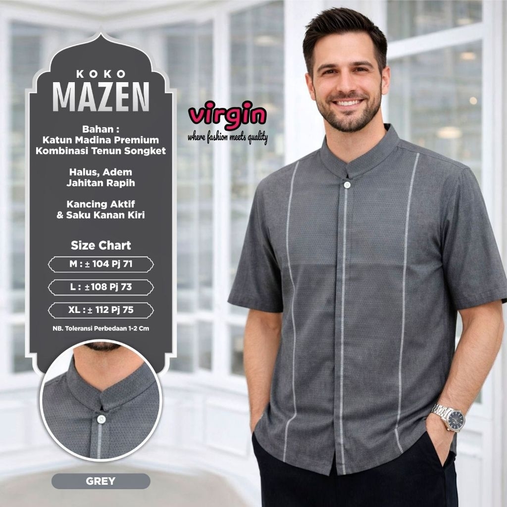 Koko Mazen Katun Madina Premium