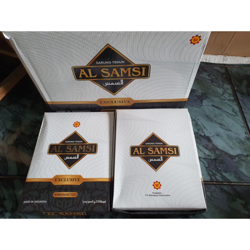 Sarung laki laki dewasa Al Samsi Exclusive