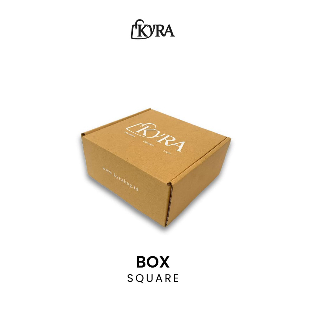 BOX PACKING KYRA SQUARE 15x15x7 CM