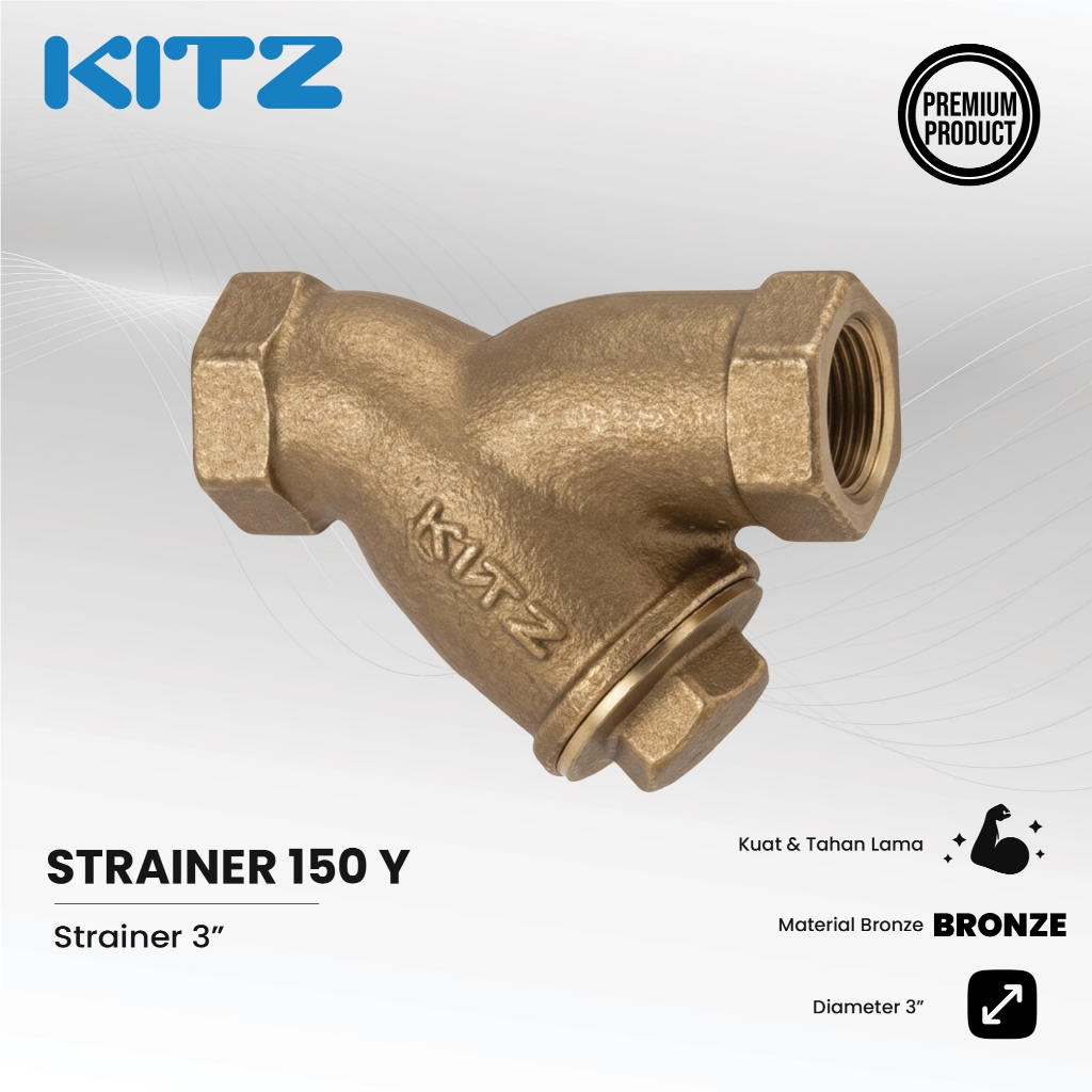 KITZ Strainer 3 Inch Bronze 150 Y