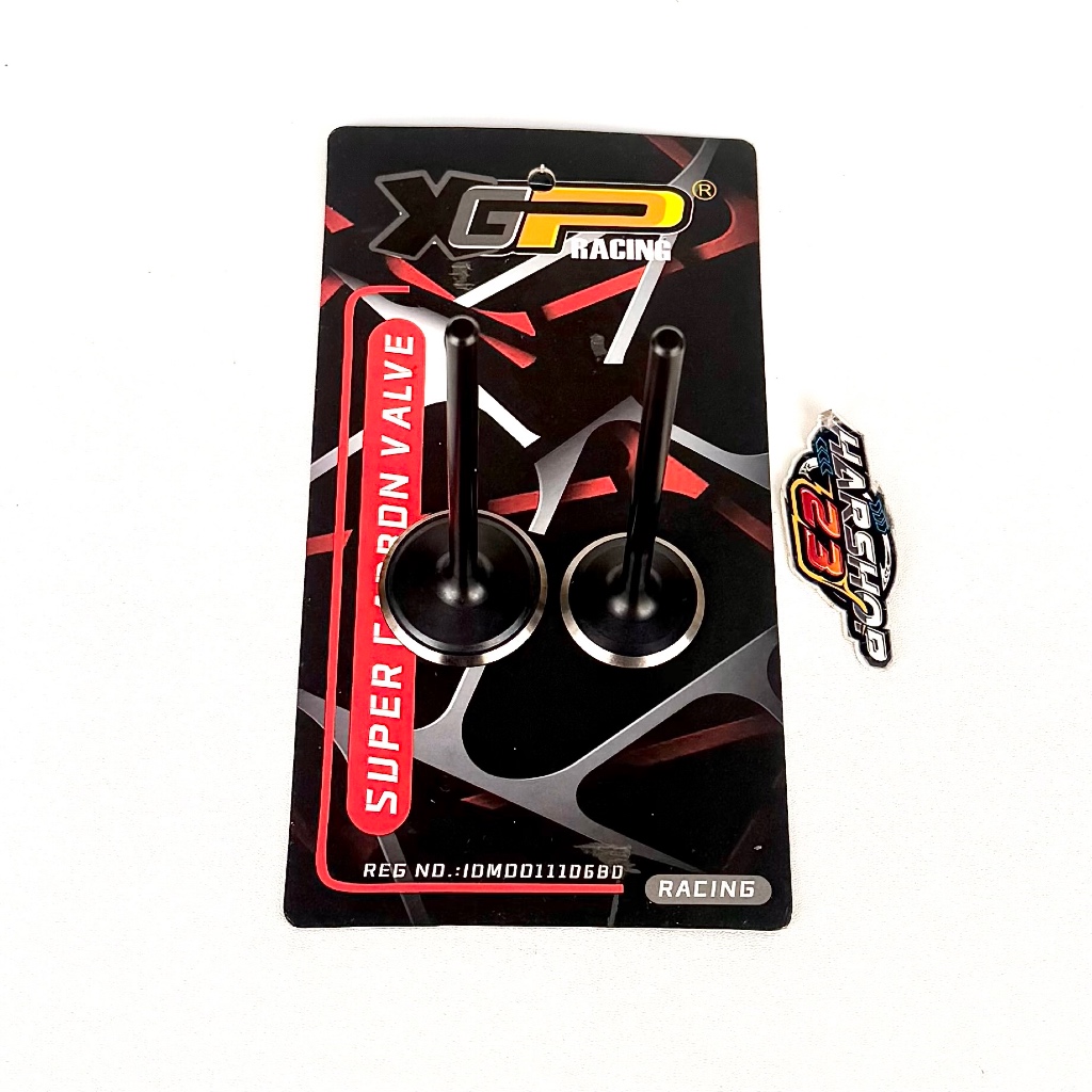 Klep 34 29 batang 5,5 mm super carbon Xgp racing