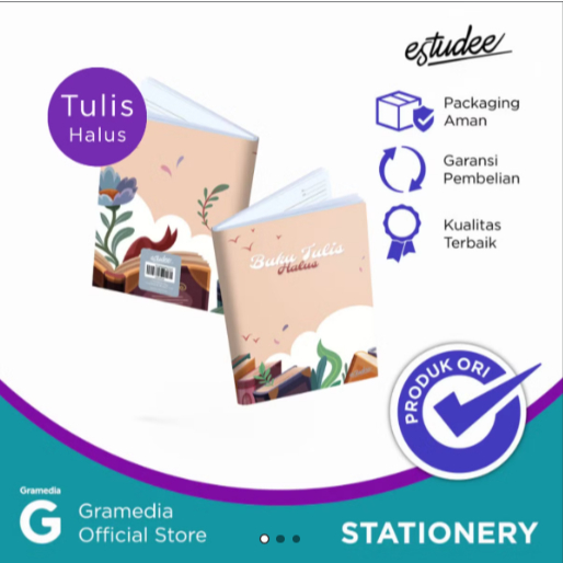 GRAMEDIA PONTIANAK - ESTUDEE BUKU TULIS HALUS J - BUKU TULIS