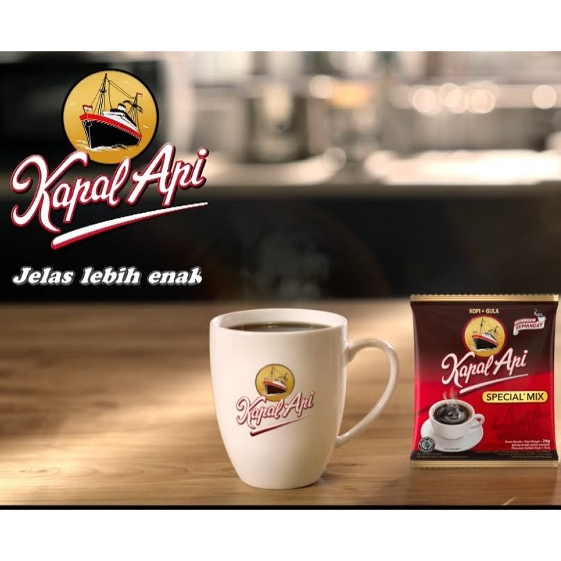 kopi kapal api Plus Gula