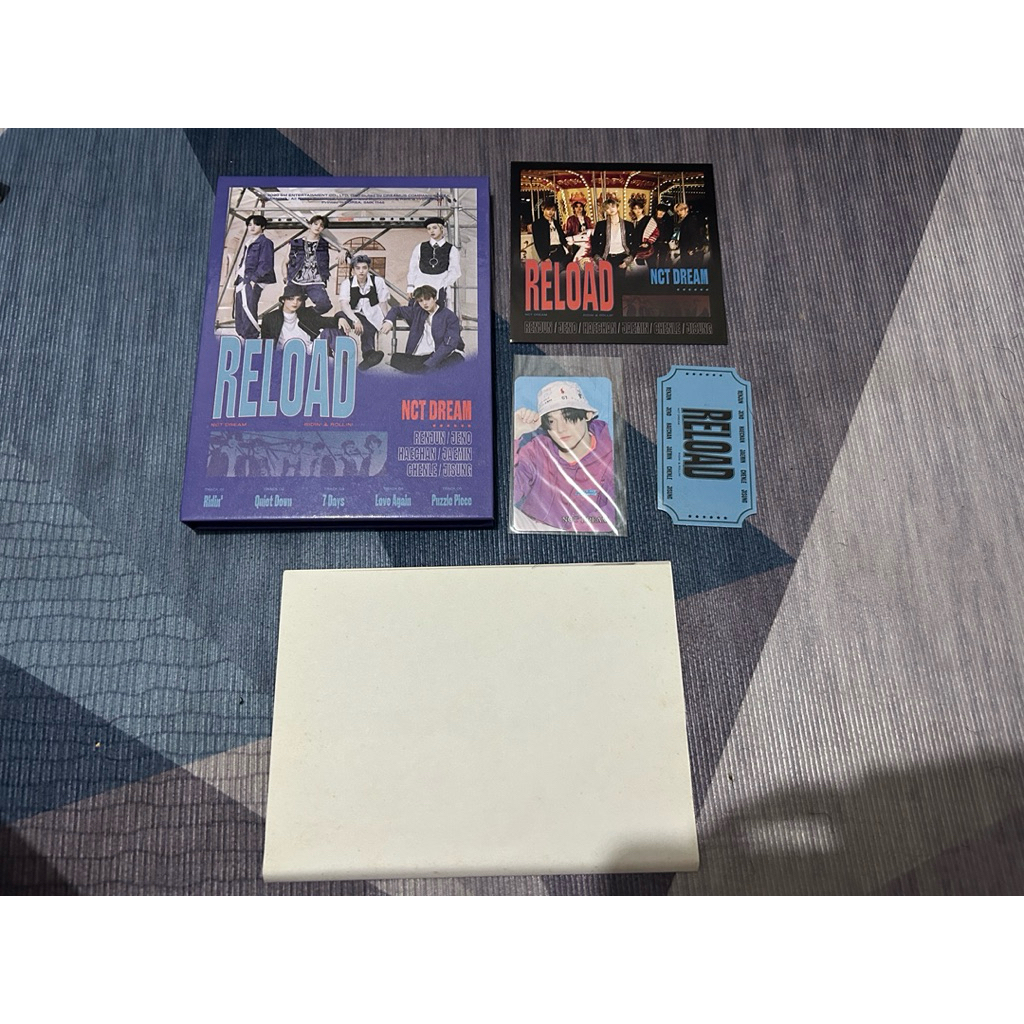 NCT DREAM RELOAD UNSEALED ALBUM (Rollin ver.)