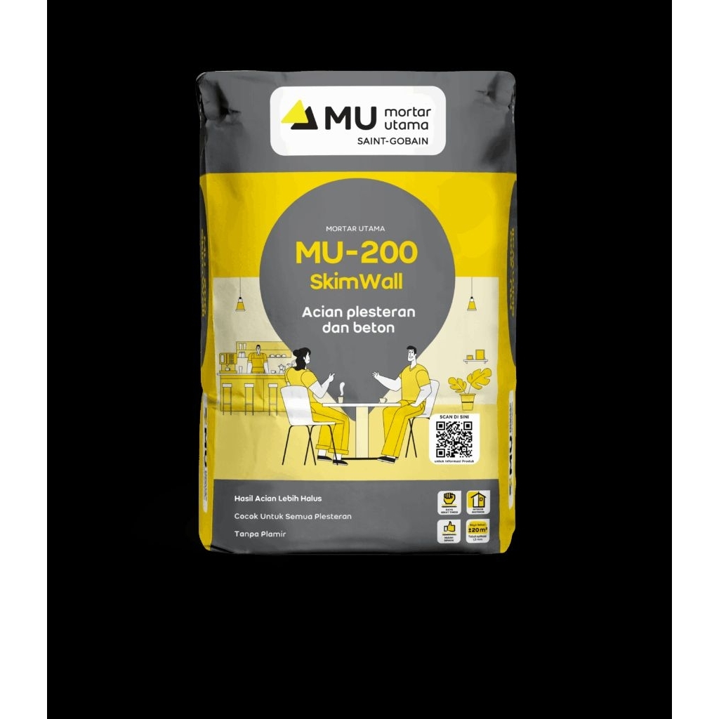 MU 200 ACIAN MORTAR UTAMA SEMEN ACIAN INSTANT