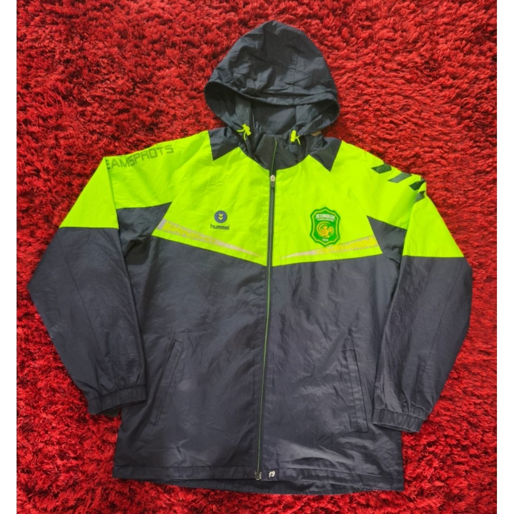 Jaket Hummel Outdoor Windbreaker Hiking Sport Motoran Branded