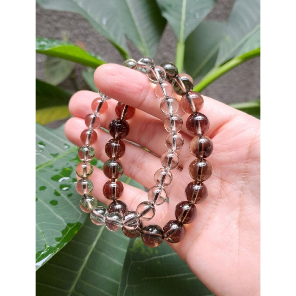 Smoky Citrine Bracelet - Gelang Batu Alam dengan sertifikat