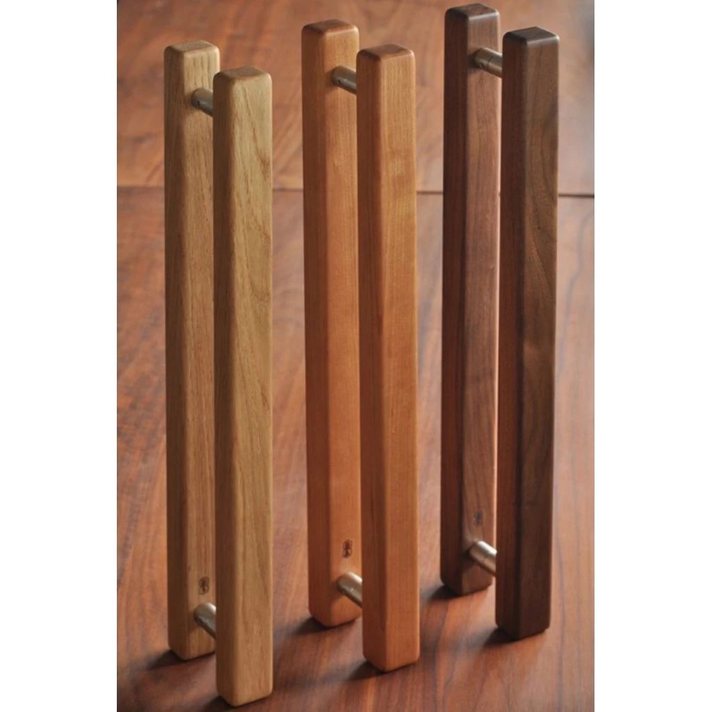 Handle pintu kayu jati solid 45-100cm full jati solid
