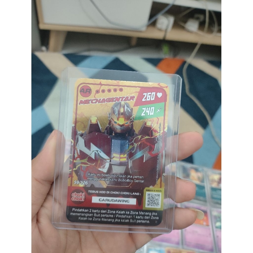 Kartu AR Mechagentar kode 59/126 mulus