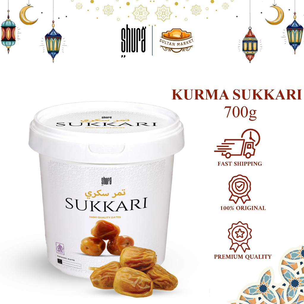 Shura Kurma Sukari Ember 700gr Premium Original High Quality