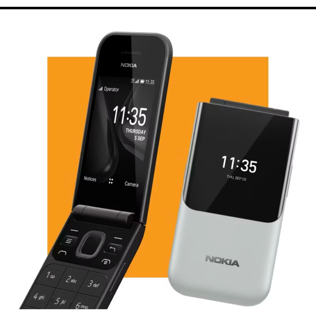 Nokia HP 2720 Flip Dual Sim Garansi HP Jadul Murah Jadul Lipat