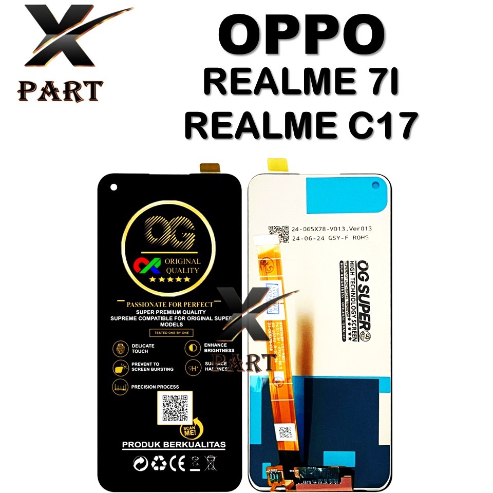 LCD TOUCHSCREEN REALME 7I / REALME C17 ORIGINAL 100%