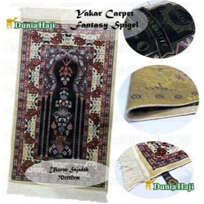 Sajadah Tebal Besar Bulu YAKAR KARPET ARBAIN YAKAR Turki Turkey Turkiye Turky Souvenir Oleh Oleh Haj