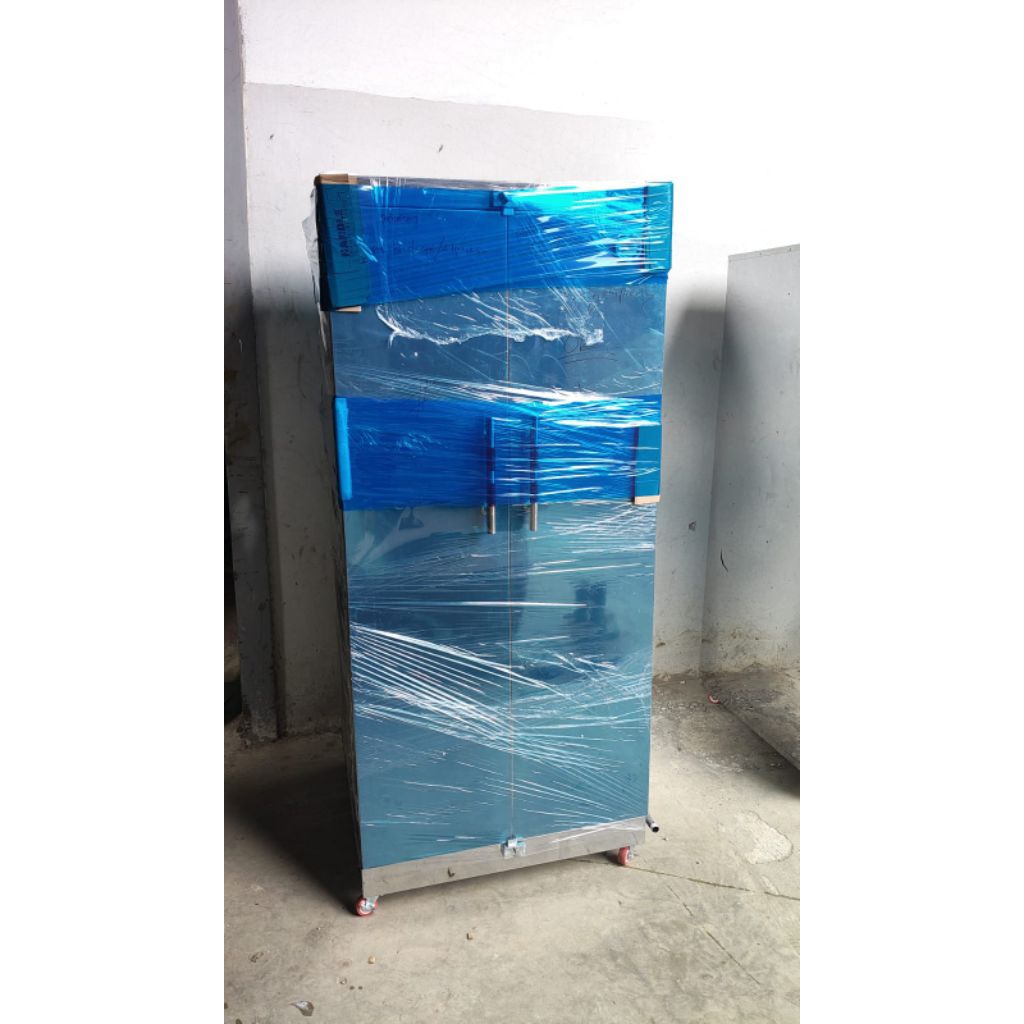 pengering ompreng MBG 100 tray/alat pengering ompreng dapur MBG