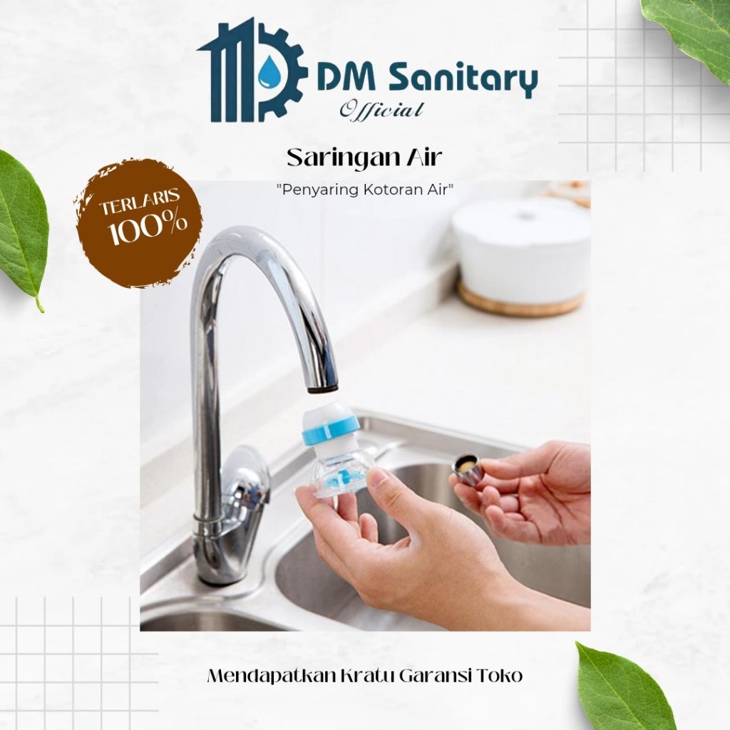 DM SANITARY Saringan Air Kran Penyaring Air Minum